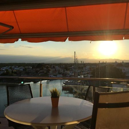 Vue Panoramique Sur La Mediterrannee, Appartement Sur Canal & Proche Plage Roses Kültér fotó