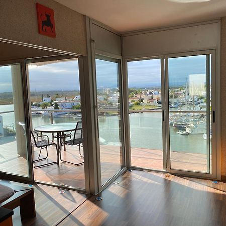 Vue Panoramique Sur La Mediterrannee, Appartement Sur Canal & Proche Plage Roses Kültér fotó