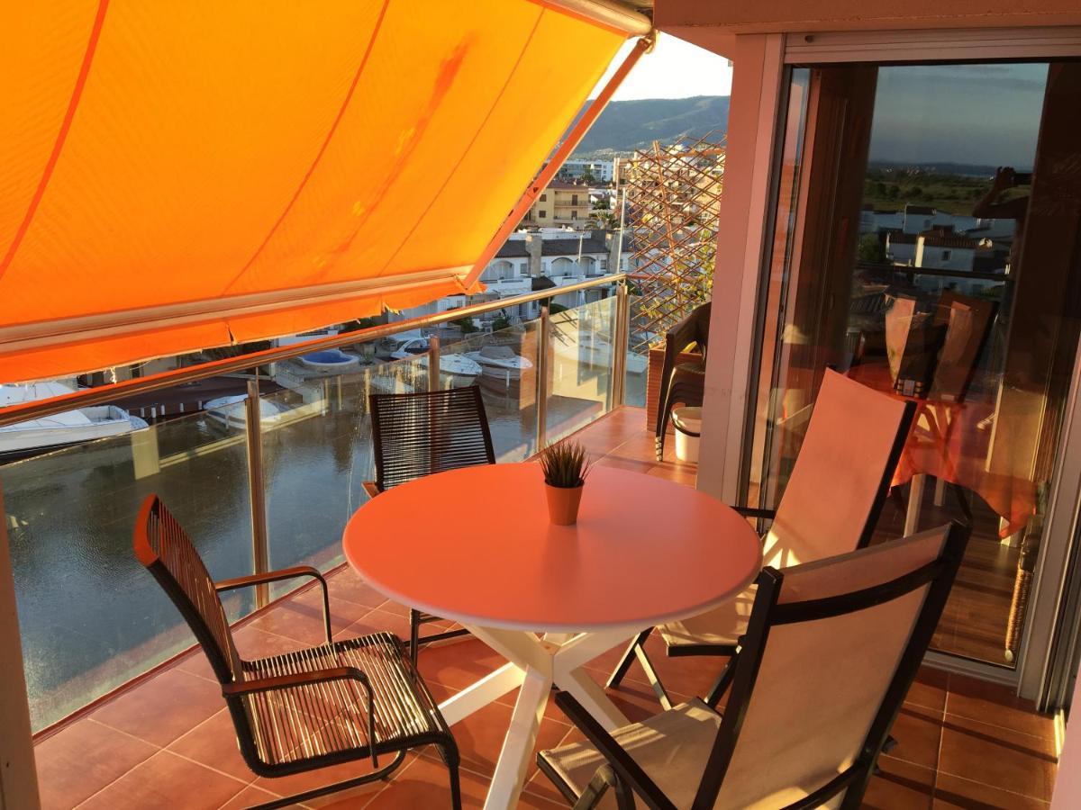 Vue Panoramique Sur La Mediterrannee, Appartement Sur Canal & Proche Plage Roses Kültér fotó
