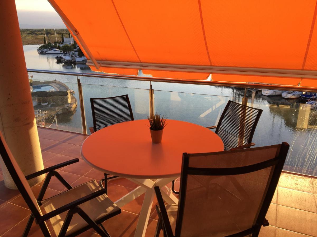 Vue Panoramique Sur La Mediterrannee, Appartement Sur Canal & Proche Plage Roses Kültér fotó