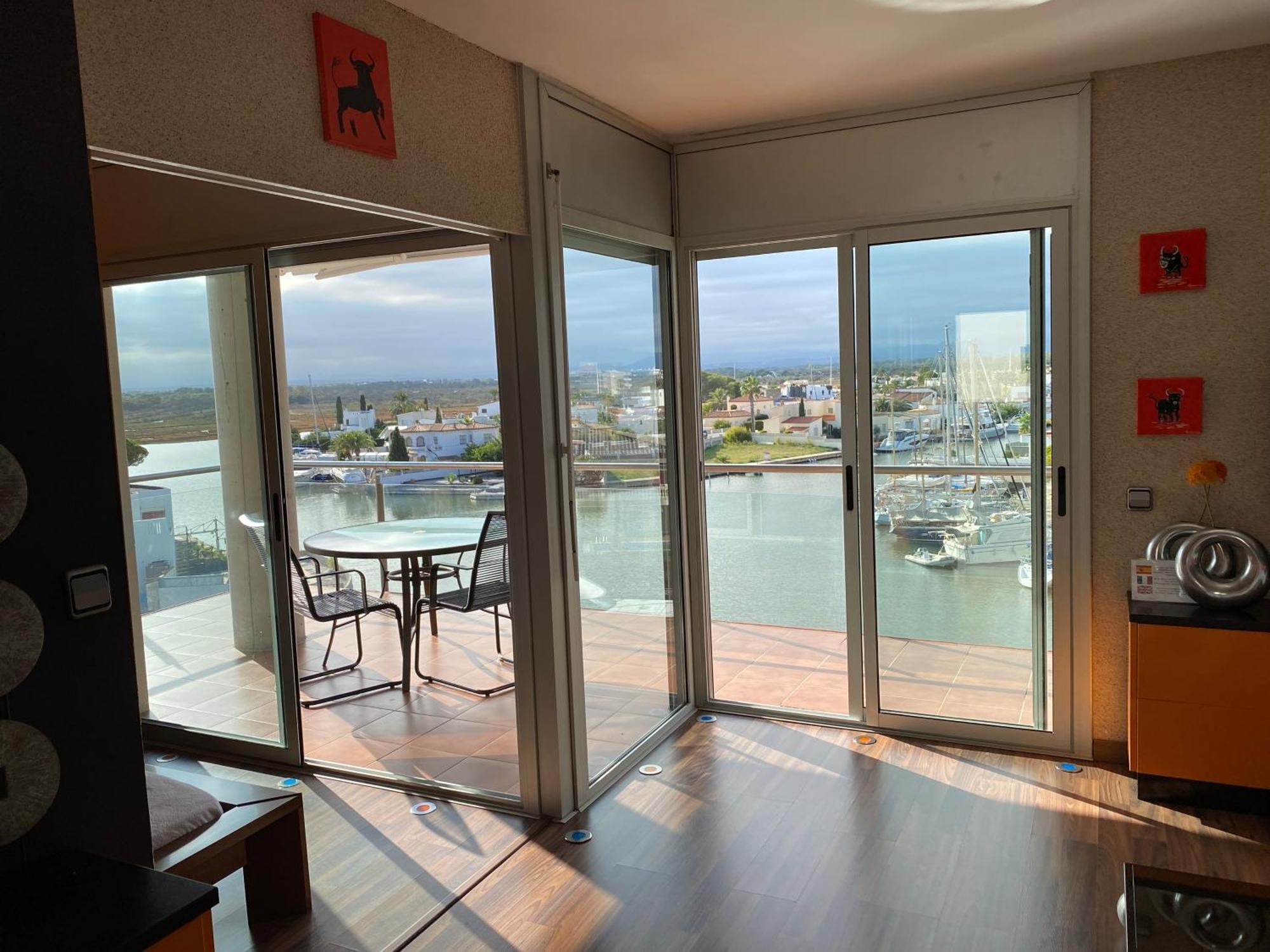 Vue Panoramique Sur La Mediterrannee, Appartement Sur Canal & Proche Plage Roses Kültér fotó