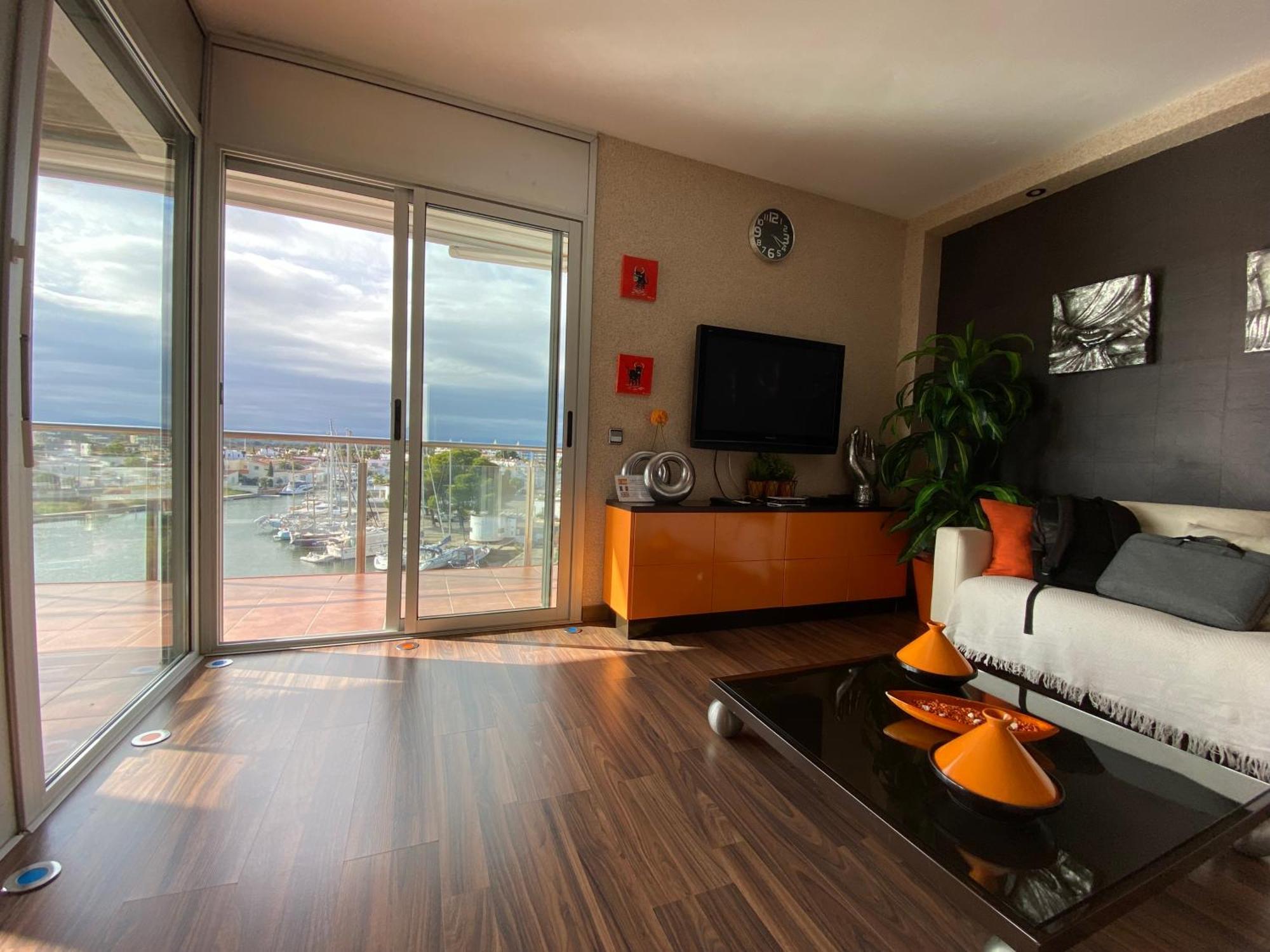 Vue Panoramique Sur La Mediterrannee, Appartement Sur Canal & Proche Plage Roses Kültér fotó