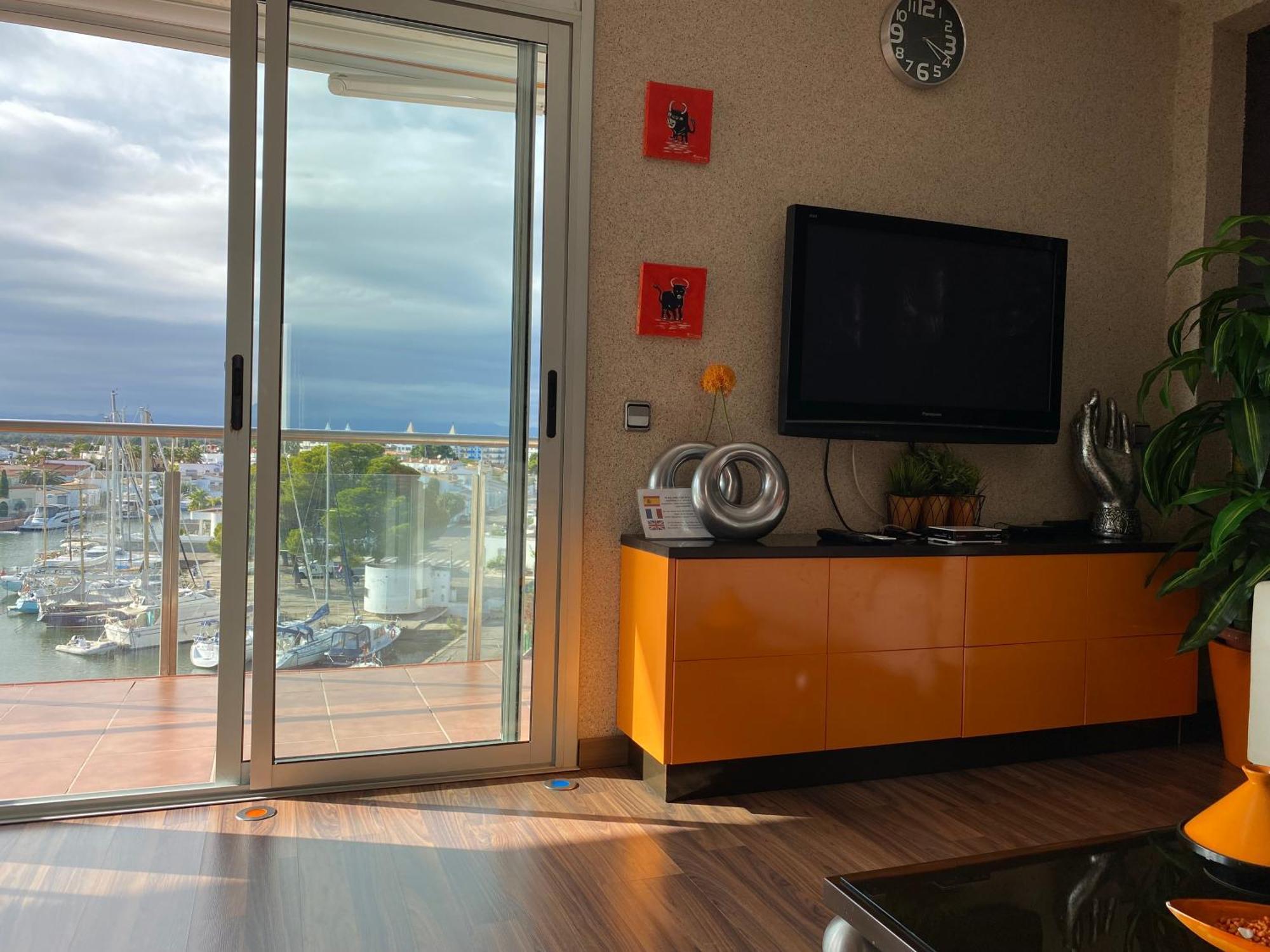 Vue Panoramique Sur La Mediterrannee, Appartement Sur Canal & Proche Plage Roses Kültér fotó
