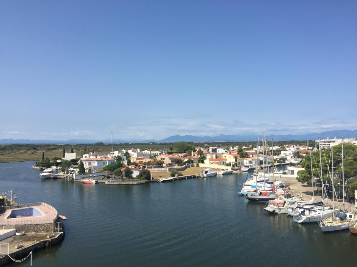 Vue Panoramique Sur La Mediterrannee, Appartement Sur Canal & Proche Plage Roses Kültér fotó