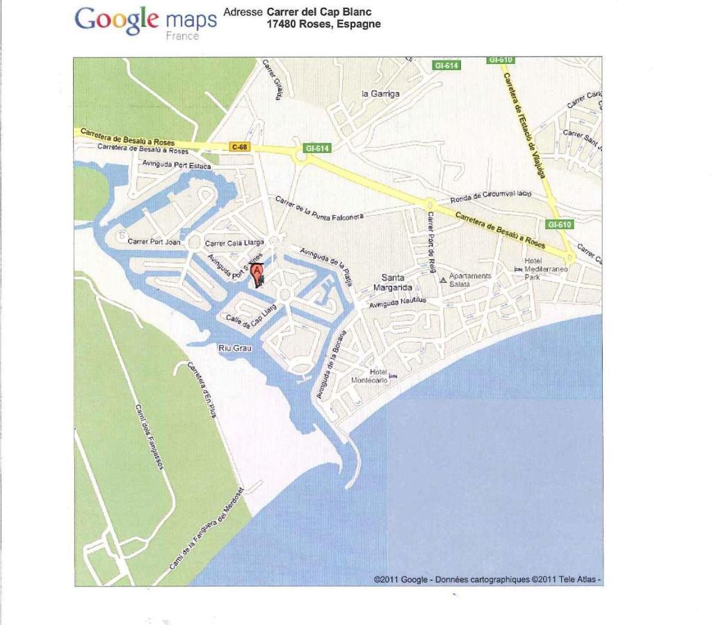 Vue Panoramique Sur La Mediterrannee, Appartement Sur Canal & Proche Plage Roses Kültér fotó